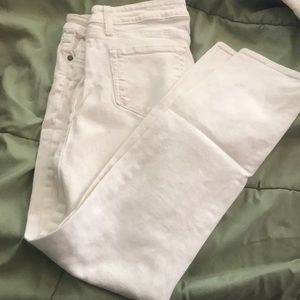 Paige denim white jeans